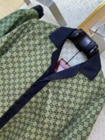 Gucci Double G Print Silk Short Sleeve Shirt - 图片 6