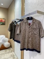Gucci Colourful Horse Button Print Silk Shorts - 图片 3