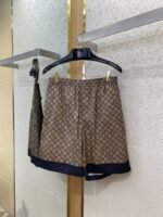 Gucci Colourful Horse Button Print Silk Shorts - 图片 5