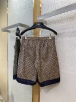 Gucci Colourful Horse Button Print Silk Shorts - 图片 7