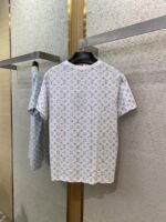 LV Collar Chain Full Print Short Sleeve T-Shirt - 图片 7