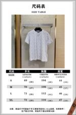 LV Collar Chain Full Print Short Sleeve T-Shirt - 图片 10