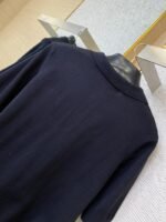 Fendi Embossed Logo Polo Neck Short Sleeve Black - 图片 8