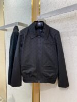 LV Corseted Jacquard Jacket Coat - 图片 5