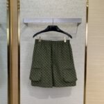 Gucci Jacquard Drawstring Casual Shorts
