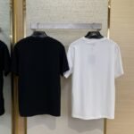 LV Neon Print Round Neck Short Sleeve White - 图片 2