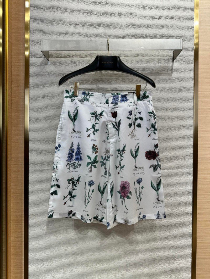 wsxc1744594967783_0.jpg Dior Floral Shorts - 图片 1