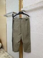 Dior Metallic Buttoned Work Trousers Dark Green - 图片 7