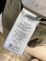 Dior Metallic Buttoned Work Trousers Dark Green - 图片 9