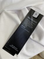 Balenciaga Love Print Short Sleeve T-Shirt Black - 图片 9