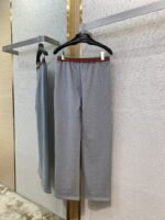 Gucci Red and Green Webbing Casual Trousers - 图片 7