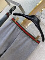 Gucci Red and Green Webbing Casual Trousers - 图片 8