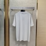 Balenciaga Hole-Ripped Portrait Print Round Neck Short Sleeve T-Shirt - 图片 2