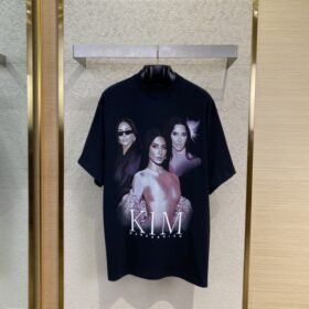 Balenciaga Kardashian Portrait Short Sleeve T-Shirt