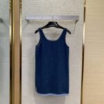 Miu Miu Logo Patchwork Denim Dress - 图片 2