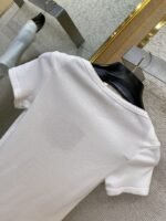 Miu Miu White Small Sailboat Gossip Slim Fit T-Shirt - 图片 8
