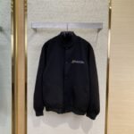 LV Sheep Wool Jacket with Colourful Diamonds and Embroidery