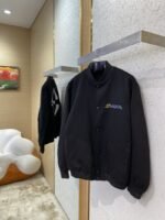 LV Sheep Wool Jacket with Colourful Diamonds and Embroidery - 图片 3