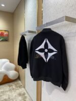 LV Sheep Wool Jacket with Colourful Diamonds and Embroidery - 图片 4