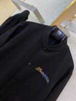 LV Sheep Wool Jacket with Colourful Diamonds and Embroidery - 图片 6