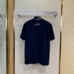 LV Sailboat Logo Embroidered Short Sleeve T-Shirt - 图片 2