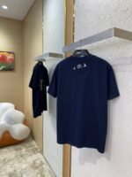 LV Sailboat Logo Embroidered Short Sleeve T-Shirt - 图片 4
