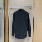 Balenciaga Check Cotton Long Sleeve Lapel Shirt - 图片 2