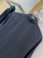Balenciaga Check Cotton Long Sleeve Lapel Shirt - 图片 8