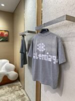 Balenciaga Mylar Tape Print Short Sleeve T-Shirt - 图片 4