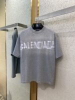 Balenciaga Mylar Tape Print Short Sleeve T-Shirt - 图片 5
