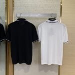 Dior Bee Logo Embroidered Polo Shirt White - 图片 2