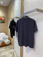 Balenciaga Pink Sand Gold Printed Aged Short Sleeve - 图片 4