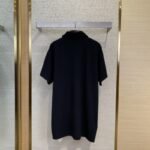 Balenciaga Rainbow Letter Embroidered Polo Shirt - 图片 2
