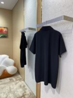 Balenciaga Rainbow Letter Embroidered Polo Shirt - 图片 5
