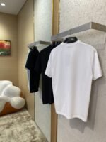 Gucci Green Rose 3D Embroidery Short Sleeve Black - 图片 4