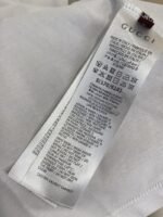 Gucci Green Rose 3D Embroidery Short Sleeve White - 图片 9