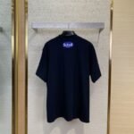 Balenciaga Printed Crew Neck Short Sleeve T-Shirt - 图片 2