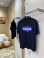 Balenciaga Printed Crew Neck Short Sleeve T-Shirt - 图片 3