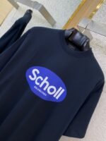 Balenciaga Printed Crew Neck Short Sleeve T-Shirt - 图片 6