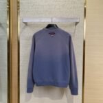Prada Logo Printed Colour Block Triangle Label Crew Neck Gradient Sweatshirt - 图片 2