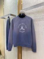 Prada Logo Printed Colour Block Triangle Label Crew Neck Gradient Sweatshirt - 图片 5