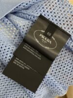 Prada logo cut-out polo shirt with lapel collar1 - 图片 9