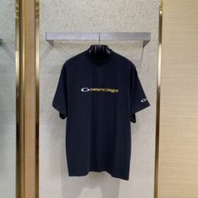 Balenciaga Ring Embroidery Short Sleeve T-Shirt 1