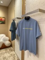 Balenciaga Ring Embroidery Short Sleeve T-Shirt 2 - 图片 3
