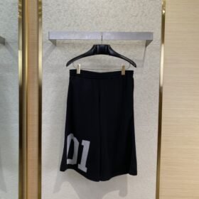 Balenciaga Silk Jersey Shorts