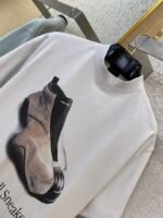 Balenciaga Shoes Print Short Sleeve T-Shirt - 图片 6