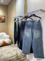 Balenciaga Fancy Drawstring Jeans Black - 图片 4
