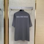 Balenciaga Letters Reflective Short Sleeve T-Shirt - 图片 2