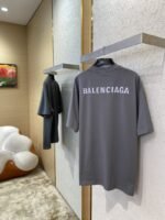 Balenciaga Letters Reflective Short Sleeve T-Shirt - 图片 4