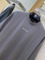 Balenciaga Letters Reflective Short Sleeve T-Shirt - 图片 6